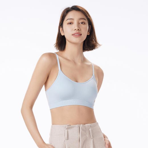 都市丽人背心基础简约抹胸无缝面料无缝短抹胸LVTAA8 商品图1