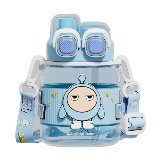 【蛋仔来袭 冲出次元壁！咔咔我的饮水蛋搭子】蛋仔派对 夏季塑料水杯 女生高颜值带吸管水壶 Tritan耐高温可爱杯子-QQ 商品图6