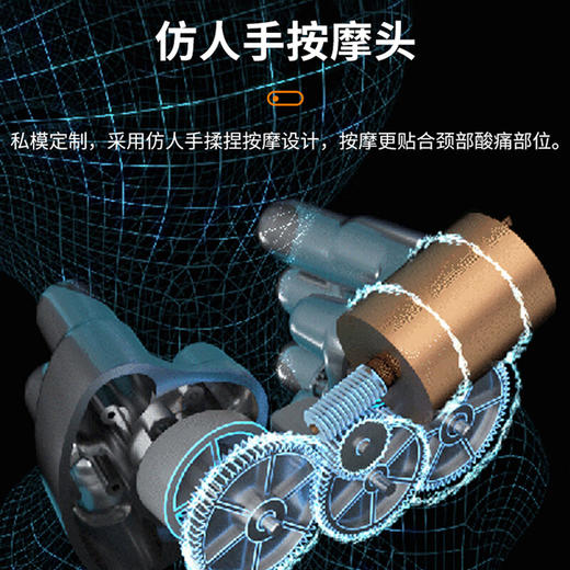 子泽（ZiJKZ）U型颈椎按摩枕  HL-9816 商品图2