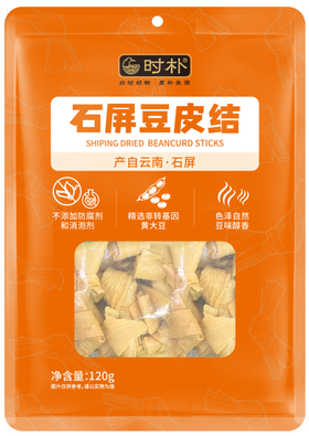 时朴豆皮结120g