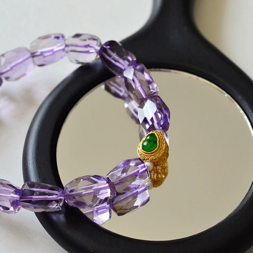 【宫里手串】天然紫水晶手串 JD 商品图2