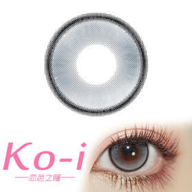 Flower Color 小椰汁 半年抛直径14.0mm日常美瞳 灰色