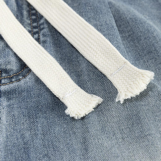 【断码清仓】HX 夏季水洗牛仔五分裤Z207420010101短裤 商品图5