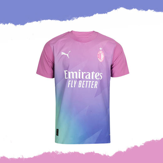小李子PUMA彪马23-24赛季AC米兰第二客场球员版比赛球衣成人男770398 03 商品图4