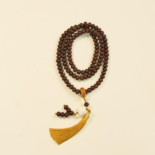 玉美人菲菲HZ#菩提项链-算盘珠约9mm 商品图0