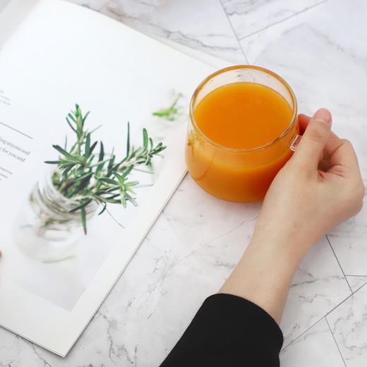 沙棘原浆·内蒙古高原蛮汉山·野生沙棘小果 全果制浆·全过程无勾兑、无添加、无提取·100%小果原浆 商品图1