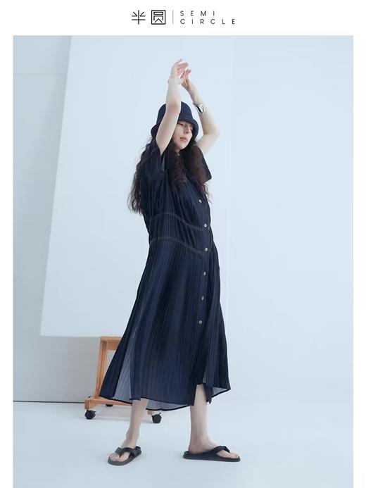 半圆/S21214182/宽松显瘦小众复古裙 商品图0