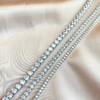 s925纯银百搭小众白色圆锆手链 商品缩略图7