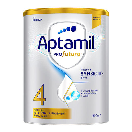 [保税区]澳洲 爱他美（Aptamil）婴儿配方奶粉白金版 4段（新包装）900g 商品图0