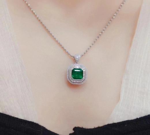 2.78ct 祖母绿吊坠 商品图4