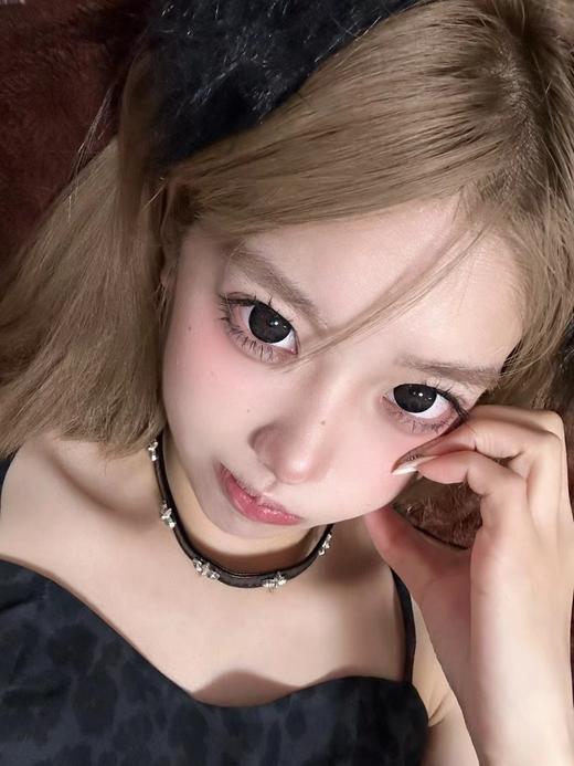 【大直径】PINKG-水晶黑-14.5mm【半年抛 0-800度 无525/575】 商品图3