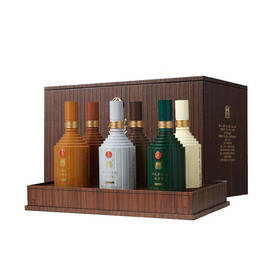 五粮液 囍·六大家文化纪念酒 浓香型白酒 500ml*6 礼盒装