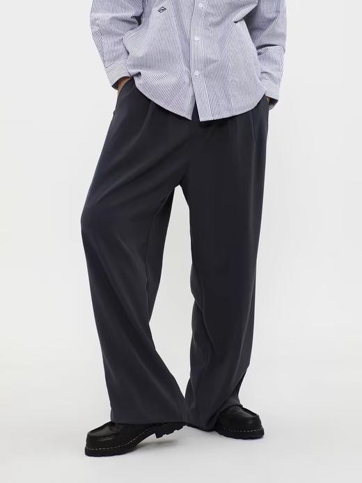 LIVINGTOWN/LT杂志款垂感西裤 商品图3