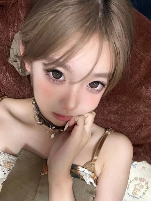 【大直径】PINKG-水晶棕-14.5mm【半年抛 0-800度 无525/575】 商品图4