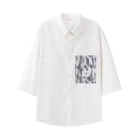 【断码清仓】HX 夏季翻领中袖衬衫Z103420029101