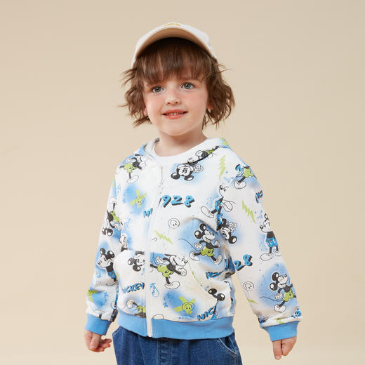 迪士尼秋冬上衣中大童百搭卫衣外套 商品图3