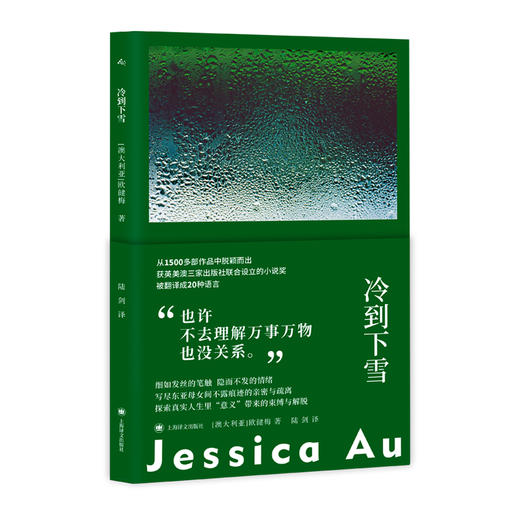 冷到下雪 故事群岛012 [澳]欧健梅 著 陆剑 译 华裔 女性主义 母女关系 首届小说奖(Novel Prize) 维多利亚州文学奖【上海译文】 商品图1