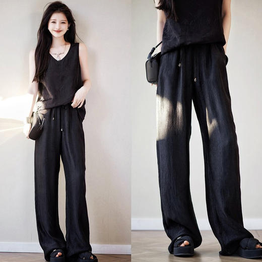 新中式香云纱工艺国风服饰系列，东方手艺撑起女性的风雅，凉滑如溪水流淌，飘逸有风骨【G】 商品图2