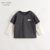 【商场同款】马克珍妮男童假两件休闲长袖T恤儿童上衣秋装241010 商品缩略图2