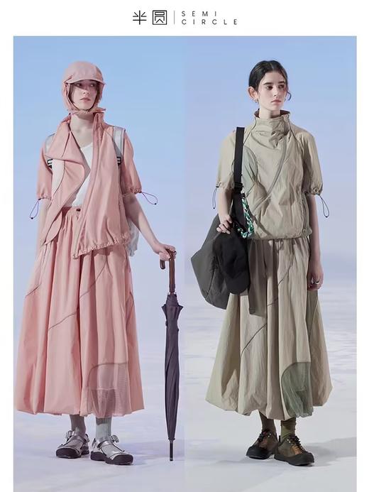 半圆/D24201002/a字半身裙 商品图0