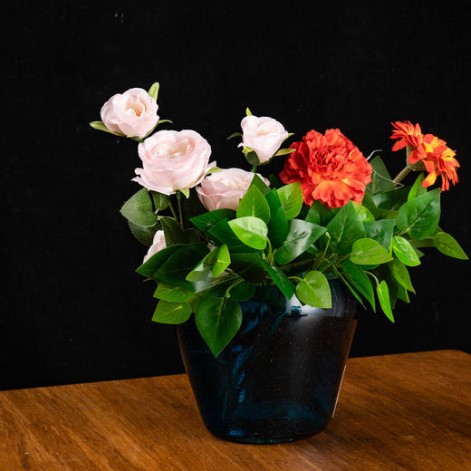 限时福利 | 高颜值时尚轻奢花瓶绿萝神器 玻璃大口径花盆餐桌插花透明水养鲜花花瓶 商品图4