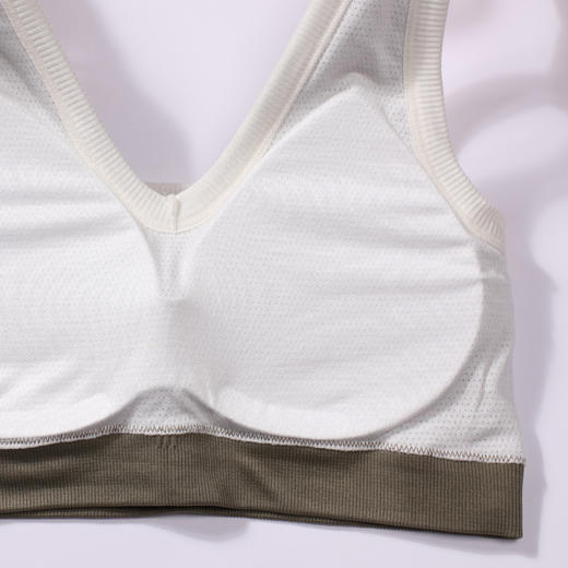 都市丽人背心时尚美搭抹胸无缝面料无缝短抹胸LVT1B5 商品图5