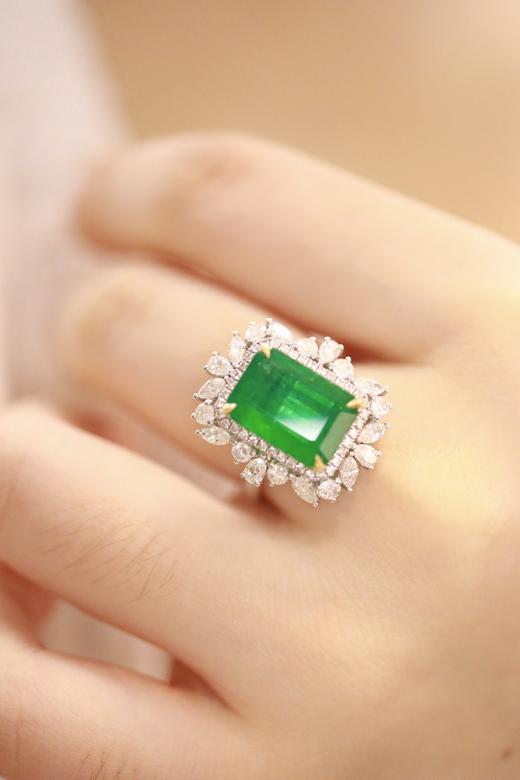 5.5ct 祖母绿戒指 商品图2