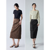 棉仓352617012-褶皱肌理半身裙 商品缩略图4