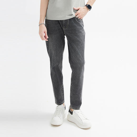 【新品上新】HX 水洗牛仔九分裤S210420079101 商品图6