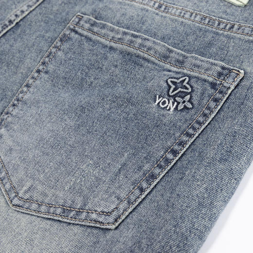 【断码清仓】HX 夏季水洗牛仔五分裤S207422197101短裤 商品图10