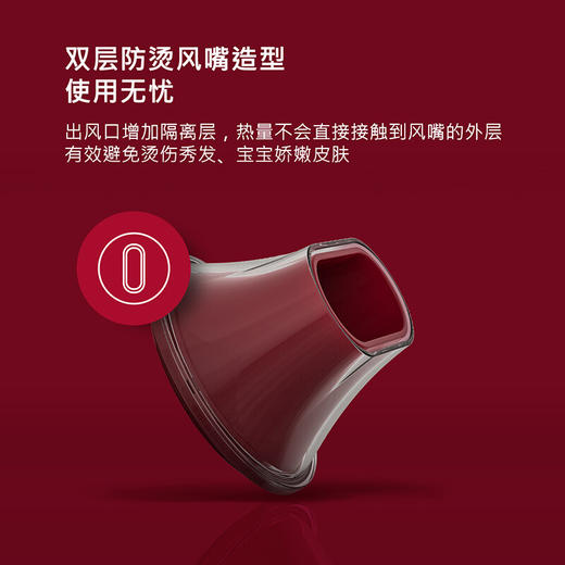 Apiyoo负离子吹风机粉色PF7 商品图4