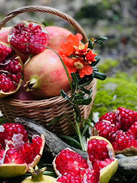 2025大山里的软子石榴，四川会理突尼斯软籽石榴 鲜甜可口不用吐籽，不打药更健康基地直邮