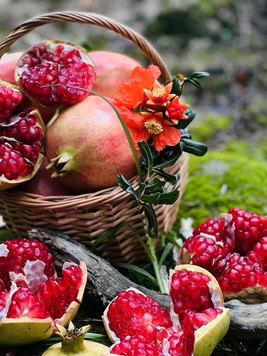 2025大山里的软子石榴，四川会理突尼斯软籽石榴 鲜甜可口不用吐籽，不打药更健康基地直邮 商品图0