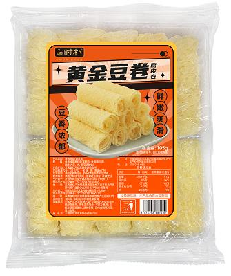 时朴黄金豆卷（腐皮卷）105g 商品图0