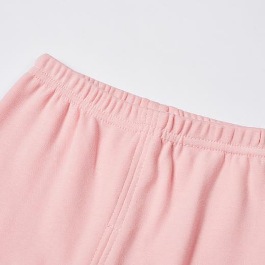 贝贝怡卡通插肩袖套装女童保暖内衣秋冬儿童睡衣秋衣秋裤套装ZB3DT032 商品图3