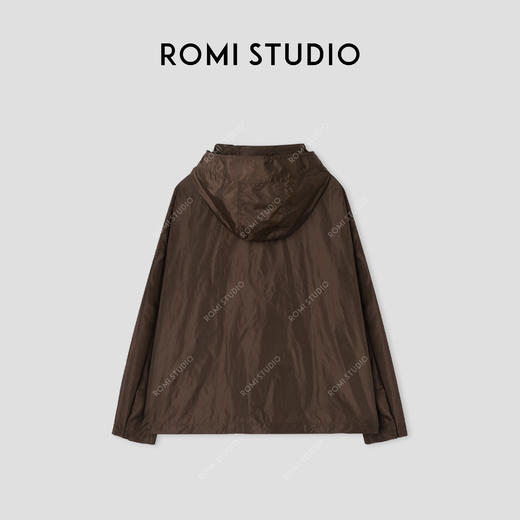 ROMI STUDIO “伴行山野” 轻量化连帽UPF50+廓形外套 421W3101 商品图1