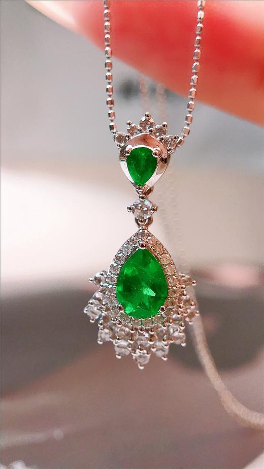 0.78ct 祖母绿吊坠 商品图1