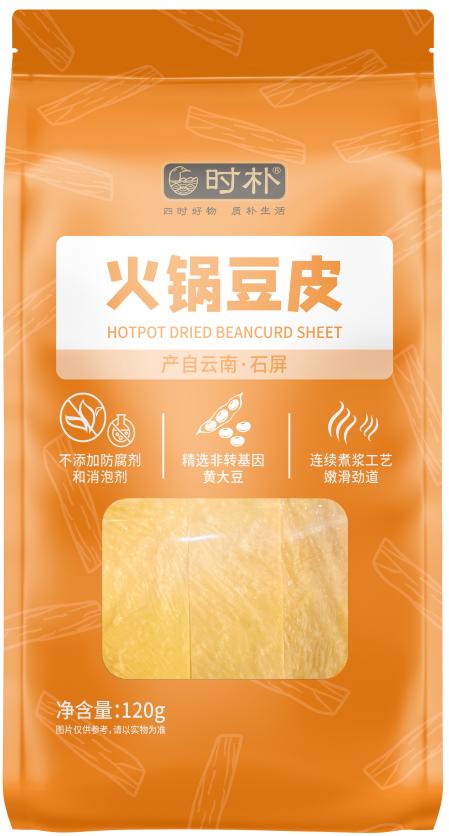 时朴火锅豆皮120g 商品图0