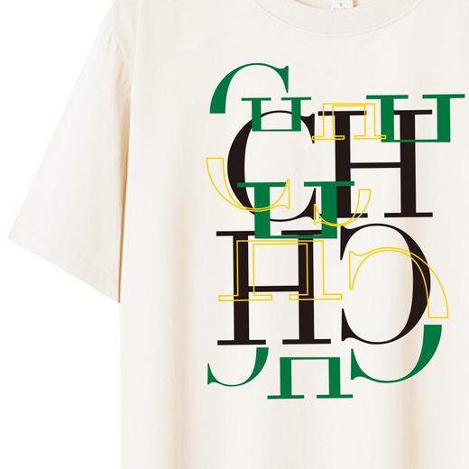 CHCH祈祈春夏纯棉简约大气男士T恤CN1G1B001 商品图2