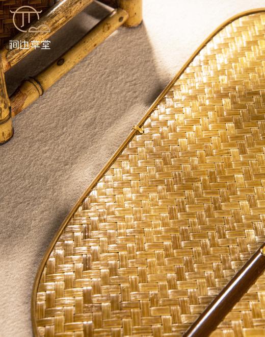 手工竹编静好芭蕉竹扇 商品图5