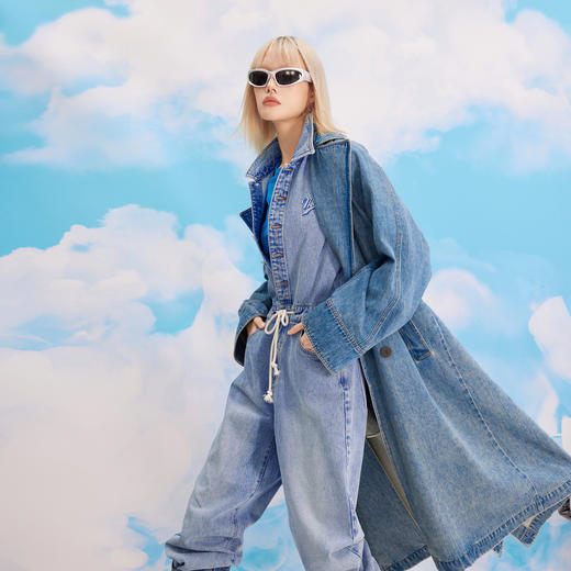 【商场同款】麦檬春秋牛仔连身长裤4F3190251 商品图4