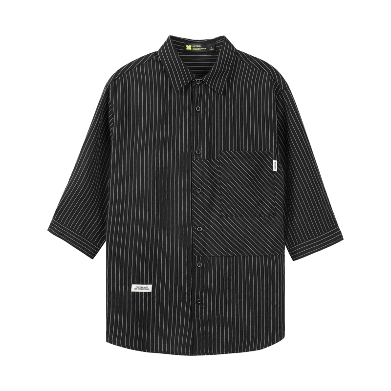 【新品上新】HX 夏季翻领中袖衬衫S103422199101