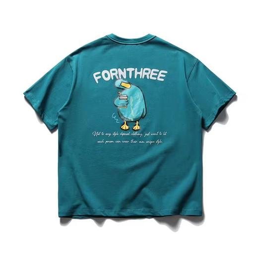 FORN3/N808/歪头鸭短袖T恤 商品图1