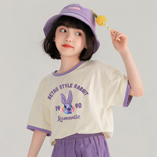 女童短袖t恤夏季儿童夏款上衣 商品图0