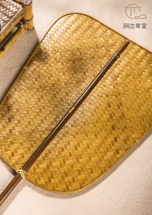 手工竹编静好芭蕉竹扇 商品图4