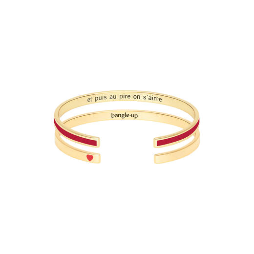 北京仓｜BANGLE UP-Amour - 红色 金色 手镯组合［法国设计师］ 商品图1