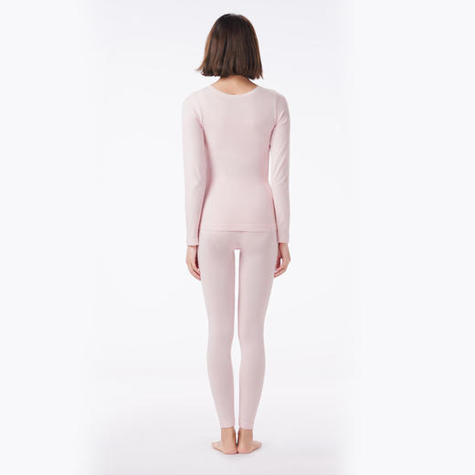 都市丽人保暖衣轻暖套装无缝面料薄女士保暖衣套装LWT3A8 商品图3