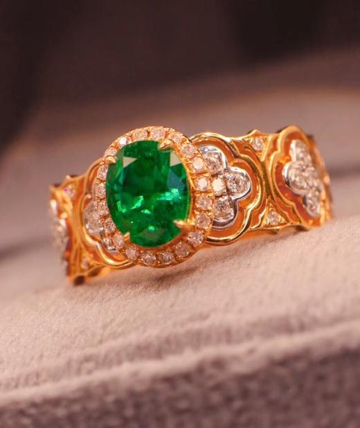 1.09ct 祖母绿戒指 商品图3