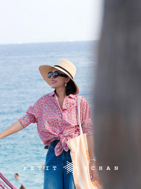 翠花儿 英国liberty进口印花纯棉长袖衬衫