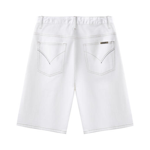 【新品上新】HX 夏季水洗牛仔五分裤Z207420006101短裤 商品图1